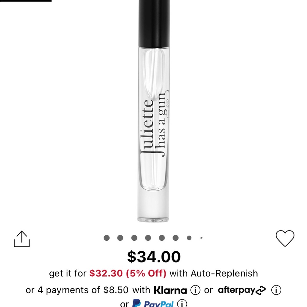 Juliette Has a Gun Miami Shake Travel Spray